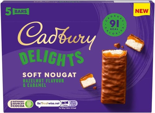 Cadbury delights soft nougat - cadbury,