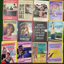 65 FUNNY BIRTHDAY CARDS -BY