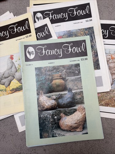 Copies fancy fowl - 16, of