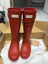 Hunter Original Red  Wellington Boots UK Size 3