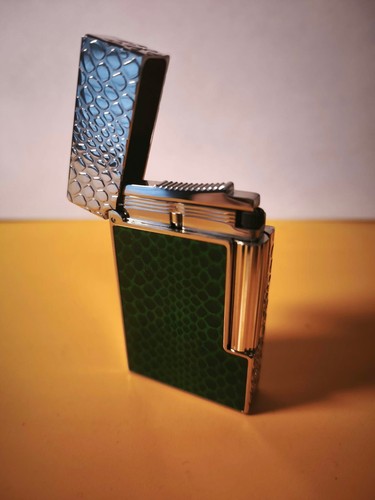 Dupont brass gas lighter - st,