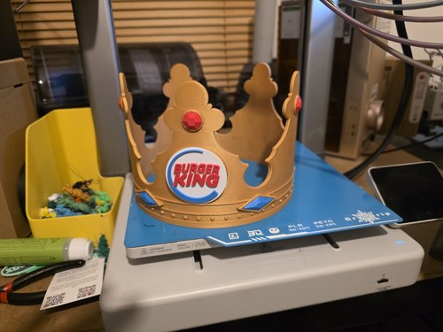 Burger king crown - burger,
