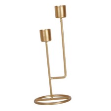 Modern Simple Iron Candelabra