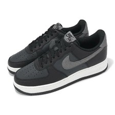 Authentic Nike Air Force 1 '07 LV8 ® ( Men UK 8 EUR 42.5 ) Black / Smoke Grey