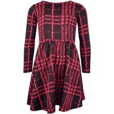 Kids Girls Skater Dress Long