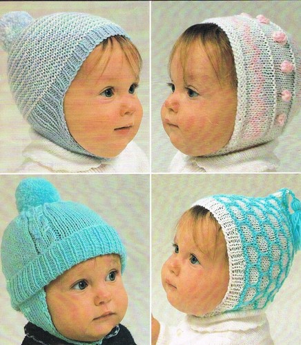 Boy girl baby hats bonnets - boy, &