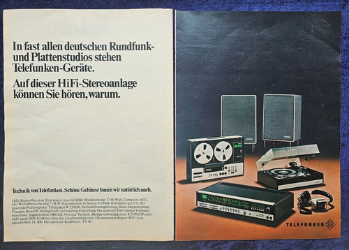 Telefunken hifi stereo - telefunken,
