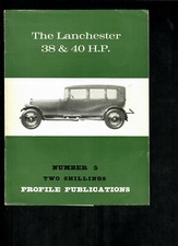 LANCHESTER 38 & 40 H.P.
