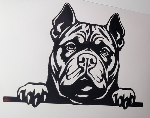 Bully dog decal vinyl - dog,
