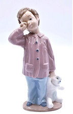 LLADRO NAO SLEEPY HEAD - BOY