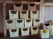Finch nest boxes practically