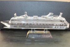 ROYAL CARIBBEAN - VOYAGER OF THE SEAS - CRYSTAL OCEAN LINER / CRUISE SHIP MODEL