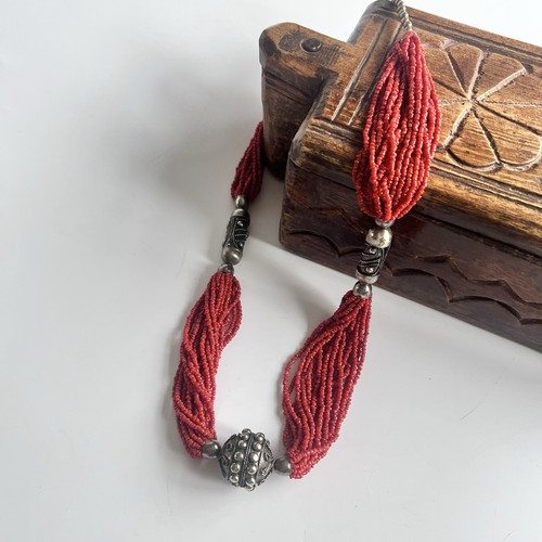 Vintage bohemian necklace - bohemian,