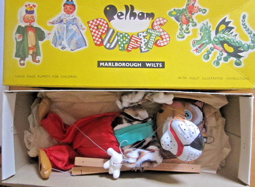 Pelham puppets tiger - puppets, boxed
