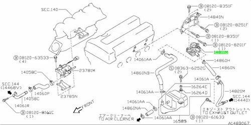 Oem case eai valve - case,, genuine