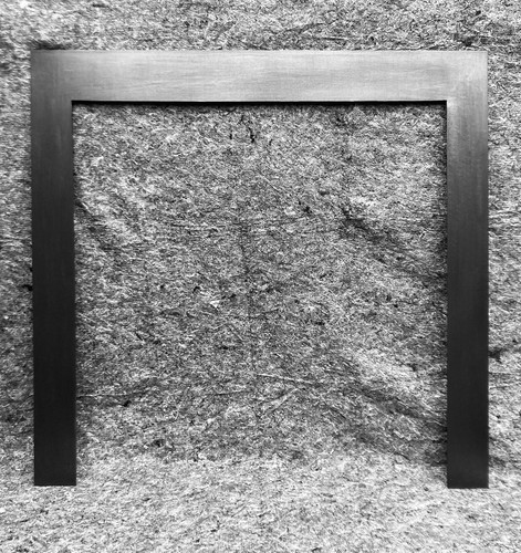 Restored metal fire surround - fire,