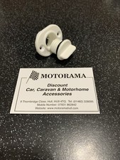 White Transom Drain Plug