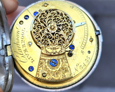 Antique English Fusee Pocket