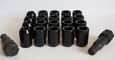 16X M12X1.5 BLACK TUNER WHEEL