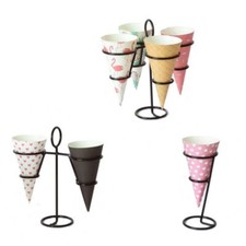 DIY Iron Ice Cream Cone Holder