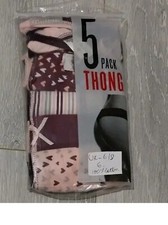 Primark ladies 5pk thongs - 5pk,