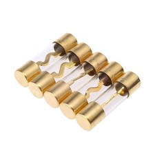 5Pcs Gold Plated Glass AGU