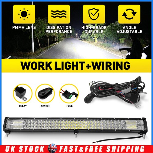 Inch 6000k led light bar - 28",