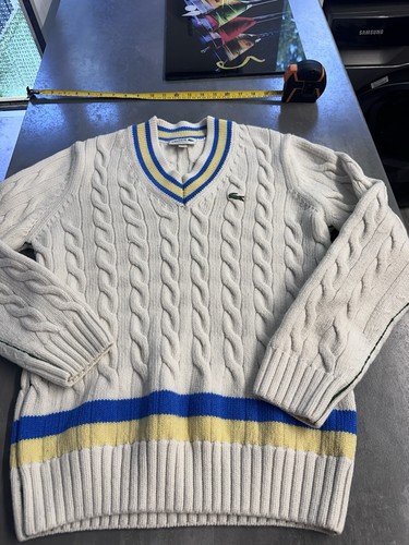 Retro lacoste cable - lacoste, knit