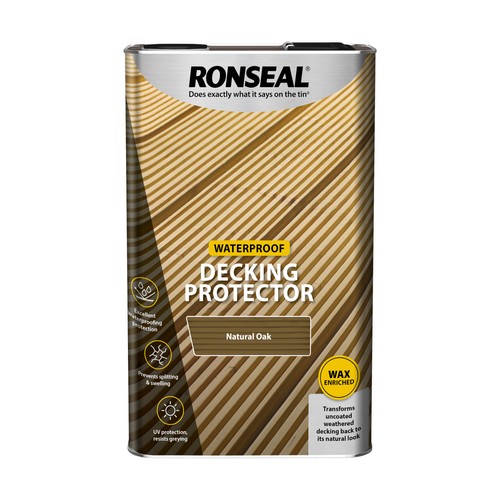 Ronseal decking protector - decking,