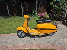 LAMBRETTA  OCHRE GP200 , LOVELY PERFECT RESTORED EXAMPLE