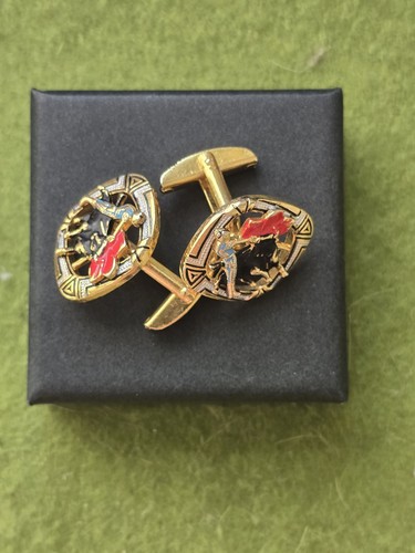 Vintage cufflinks men taurus - vintage,