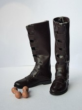 1/6 Scale Brown Tall Boots 12"