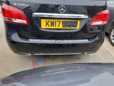 Mercedes B Class B200 W246 Sport Facelift 2017 - Rear Bumper - Cosmo Black