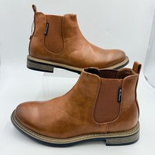 New- Ben Sherman “Tribute” Tan Leather Dealer Boots Size 7. Eu 41