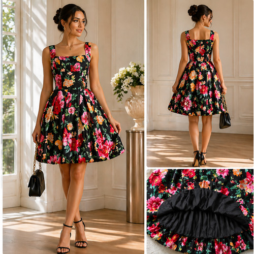Women floral mini - floral,