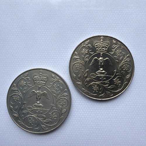 1977 pence silver jubilee - 25,