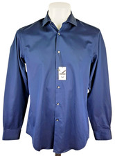 CALVIN KLEIN Mens Blue L/S