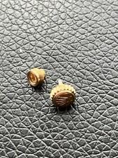 Genuine 6mm Rolex Yellow Gold 18k 2 Dot Crown With 18k Case Tube. Day/Date Etc 