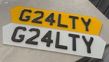 Guilty private number plate - private,