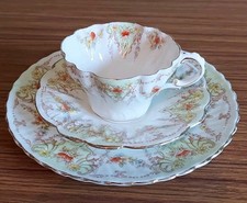 Antique Bone China Floral Tea