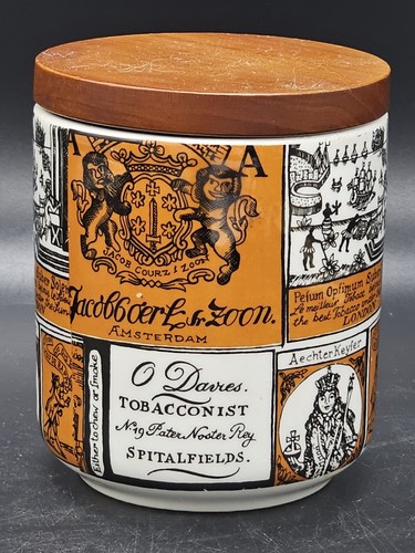 Vintage dereso tobacco jar - dereso,