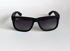 Ray-Ban Sunglasses JUSTIN RB4165 622 MAT BLACK POLARISED Lenses Genuine 54mm NEW