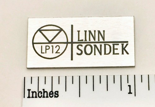 Linn sondek lp12 logo badge - lp12,
