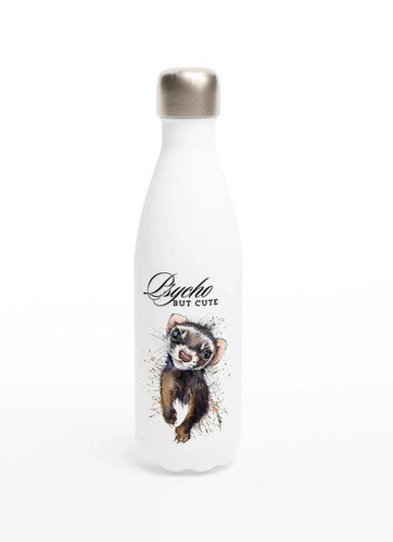 Cute but psycho ferret white - but,