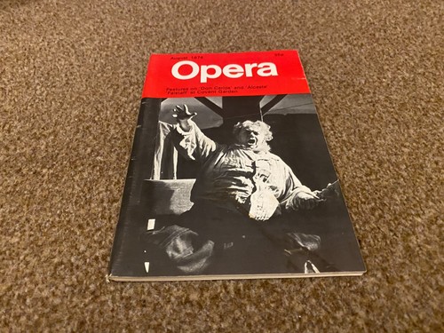 Opera magazine 1974 aug - opera,