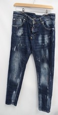 DSQUARED2 Dark Denim Distressed Jeans Size 48 - S46