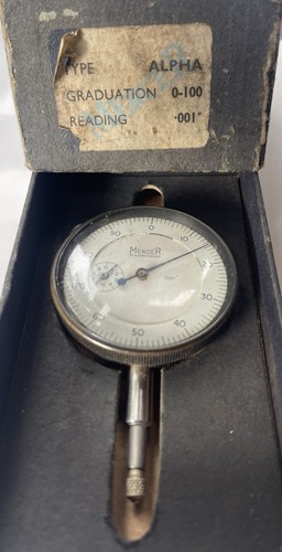Vintage mercer dual dial gauge - vintage,