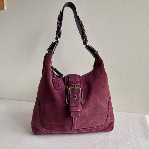 Coach hamptons suede buckle - coach,