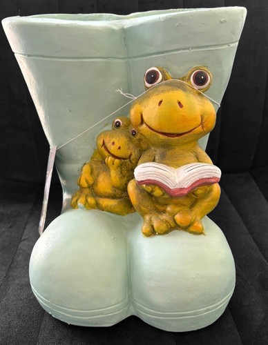 Large frog garden - garden, planter