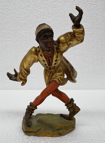 Vtg wood carved moresca morris - vtg,